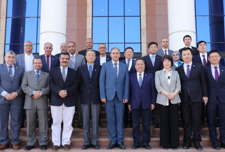 زيارة صينية رفيعة المستوى إلى ميناء الإسكندرية
